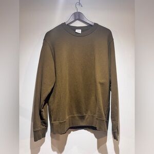 Zara Green crewneck sweater